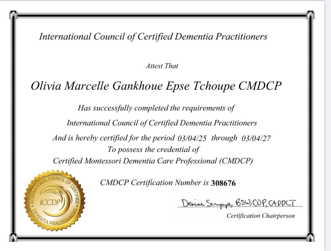 Dementia Care Certification