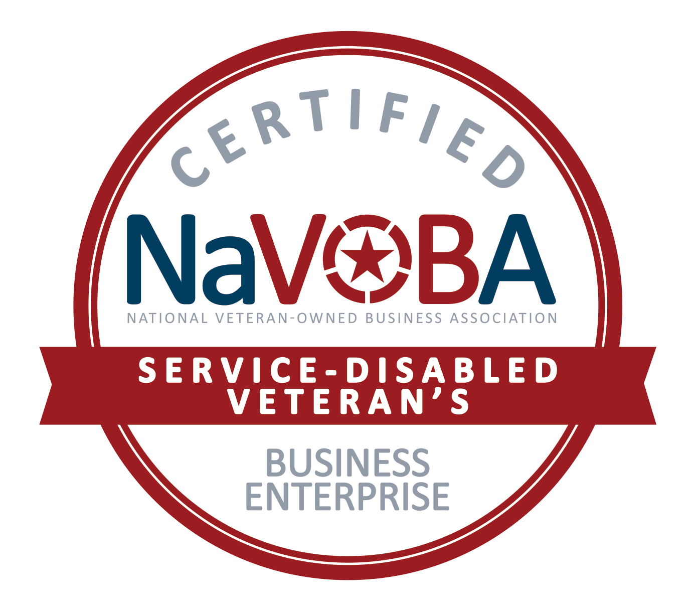 NaVOBA Certification Service-Disabled Veterans Seals